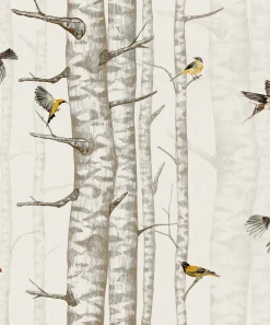Birch Trees Beige - Coordonné