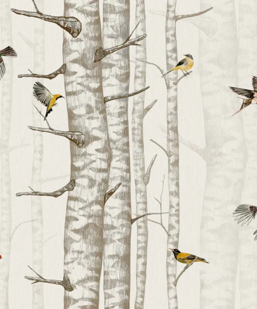 Birch Trees Beige - Coordonné