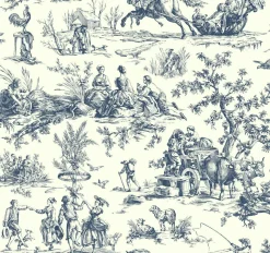 Bucolic Toile Indigo - Coordonné