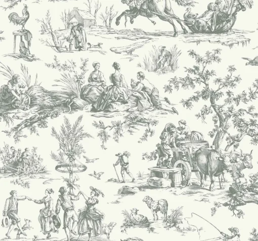 Bucolic Toile Steel - Coordonné