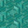Hexagon Aqua - Coordonné