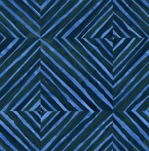 Kaleido-Bamboo Índigo - Coordonné