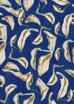 Moroccan branches Blue - Coordonné