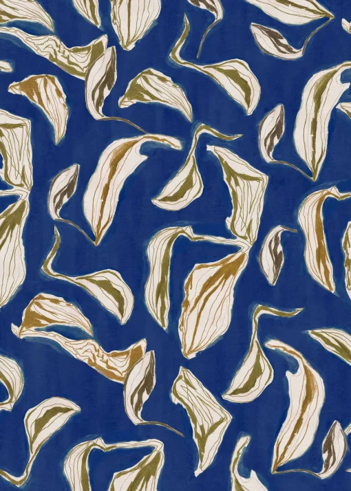 Moroccan branches Blue - Coordonné