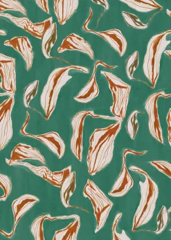 Moroccan branches Turquoise - Coordonné