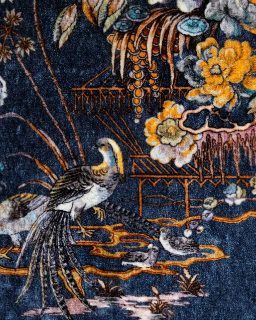 Sacred Pheasants Sapphire - Coordonné